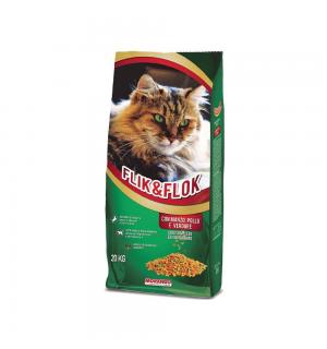 Сухой корм для кошек Morando Flik&Flok Adult Cat (Говядина, курица и овощи)