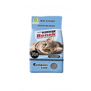 Наполнитель для туалета Super Benek Compact комкующийся (20 л)