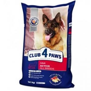 Сухой корм Club 4 Paws Премиум для активных собак