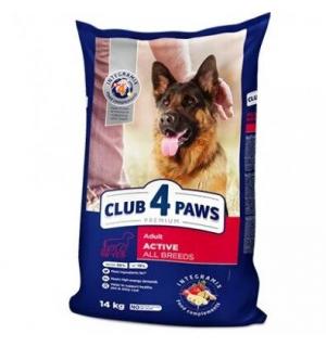 Сухой корм Club 4 Paws Премиум для активных собак