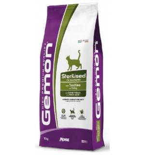 Сухой корм Gemon Cat Light/Sterility низкокалорийный для стерилизованных кошек Гемон, индейка (20 кг)