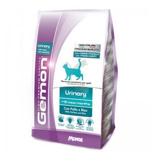 Сухой корм Gemon Cat Urinary для кошек с профилактикой МКБ, Гемон с курицей (20 кг)