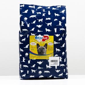 МонАми сухой Корм для кошек MonAmi, курица (10 кг)