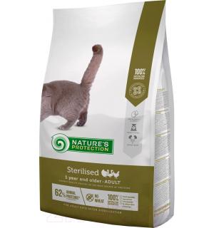 Сухой корм  Natures Protection Sterilised  для стерилизованных кошек  (18 кг)