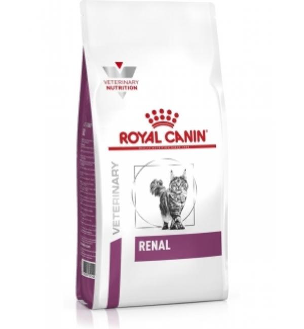 Сухой корм ROYAL CANIN Renal Feline диета для кошек с почечной недостаточностью (2 кг)