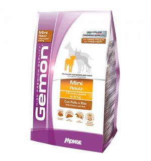 Сухой корм Gemon Dog Mini для взрослых собак мелких пород, с курицей (20 кг)