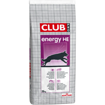 Сухой корм ROYAL CANIN Club Energy HE для активных собак (20 кг)