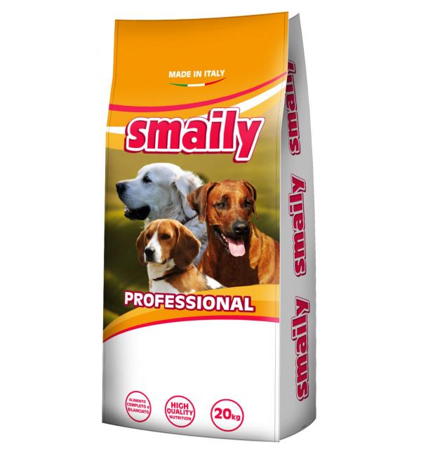 Smaily Professional High Quality, корм для взрослых пород собак смайли, 20 кг