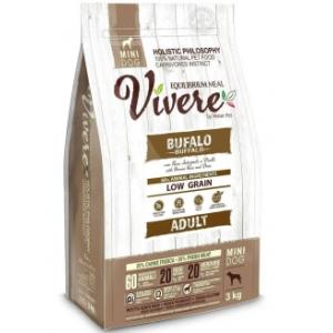 Сухой корм Vivere Mini Adult Buffalo  для собак мелких пород  (буйвол), 3 кг