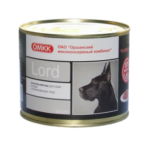 Lord консервы мясные ОМКК Лорд для собак и кошек  (0,525 кг)