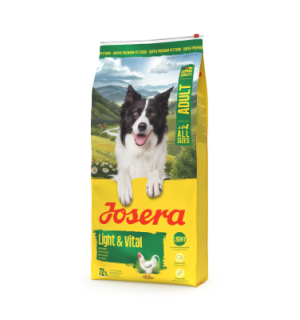 Сухой корм Josera Light & Vital (Adul Sensitiv 29/7,5) для собак с избыточным весом и стареющих собак (12,5 кг)
