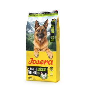 Сухой корм Josera High Protein Chicken (Adult/Sport Medium/Maxi 30/21) для взрослых спортивных, племенных и рабочих собак (12.5 кг)