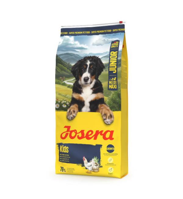 Сухой корм Josera Kids (Junior Medium/Maxi 25/12) для щенков от 8 недель и молодых собак средних и крупных пород (12.5 кг)
