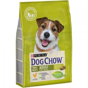 Сухой корм Dog Chow для взрослых собак мелких пород, с курицей (2,5 кг)