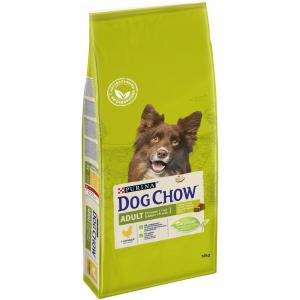 Сухой корм Dog Chow для взрослых собак, с курицей (14 кг)