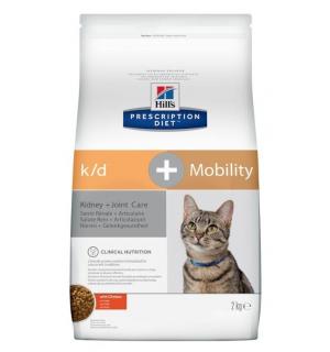 Сухой корм Hill's Prescription Diet для кошек k/d при хронической болезни почек с курицей (3 кг)