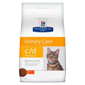 Сухой корм Hill's Prescription Diet для взрослых кошек c/d, с курицей (1,5 кг)