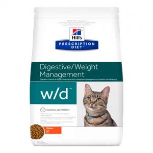Сухой корм Hill's Prescription Diet w/d для кошек поддержание веса  (1,5 кг)