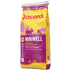 Сухой корм Josera Miniwell (Adult Mini/Sensitive 27/16) для взрослых собак мелких пород (0,9 кг)