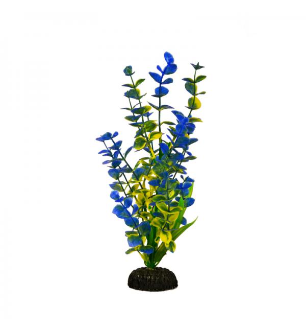 Пластиковое растение Barbus Plant 026 - Бакопа СИНЯЯ, 30см