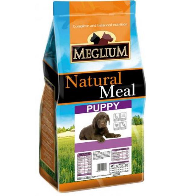 Сухой корм MEGLIUM Puppy для щенков всех пород от отъема матери до 1 года (20 кг)