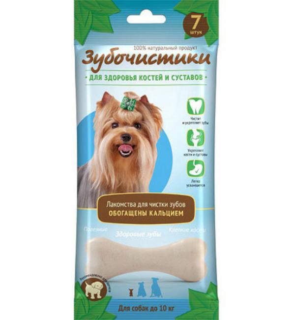 Зубочистики Деревенские лакомства Кальциевые для собак мелких пород, 12 шт (0,420 кг)