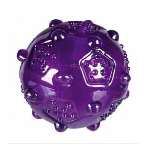Игрушка TRIXIE для собак "Мяч со звуком термопластичный каучук", 7 см