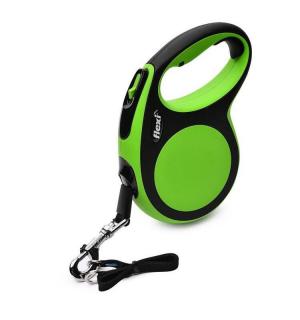 Рулетка-поводок Flexi New Comfort S лента 5м зеленая
