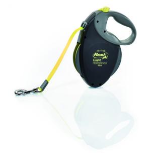 Рулетка-ремень Flexi Giant PROFESSIONAL 10 м до 50 кг черная