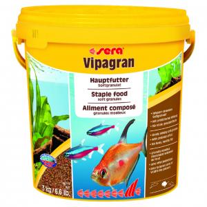 Корм гранулы SERA Vipagran для всех рыб, 3 кг.