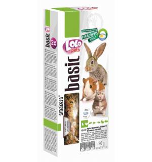 Smakers® Lolo Pets для грызунов и кролика, с йогуртом и одуванчиком (0,09 кг)