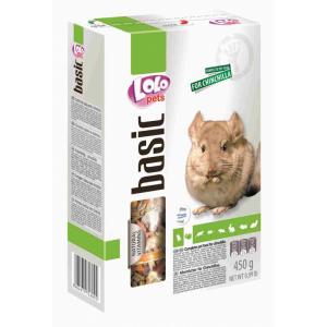 Полнорационный корм Lolo Pets для  шиншилл (0,45 кг)