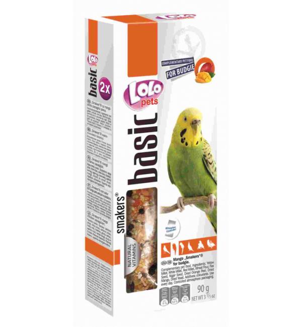 Smakers® Lolo Pets для волнистых попугаев, с манго (0,09 кг)