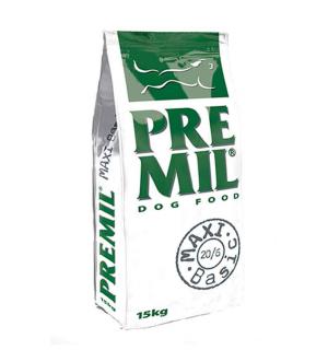 Сухой корм Premil Premium Maxi Basic для собак всех пород, с курицей и говядиной (15 кг)