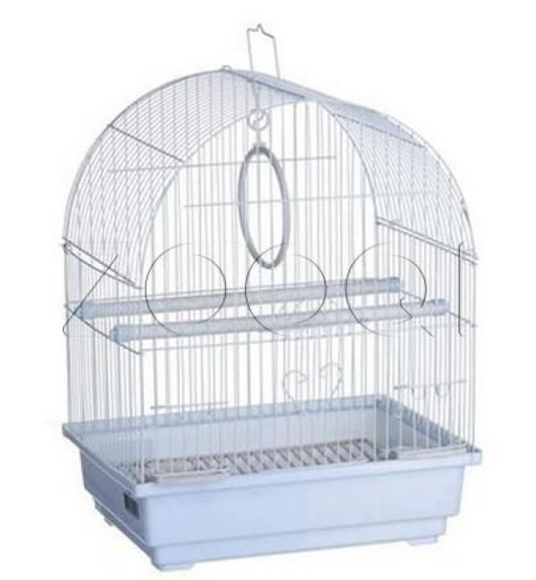 Клетка для птиц Happy Animals 30х23х39 см эмаль-голубая А100