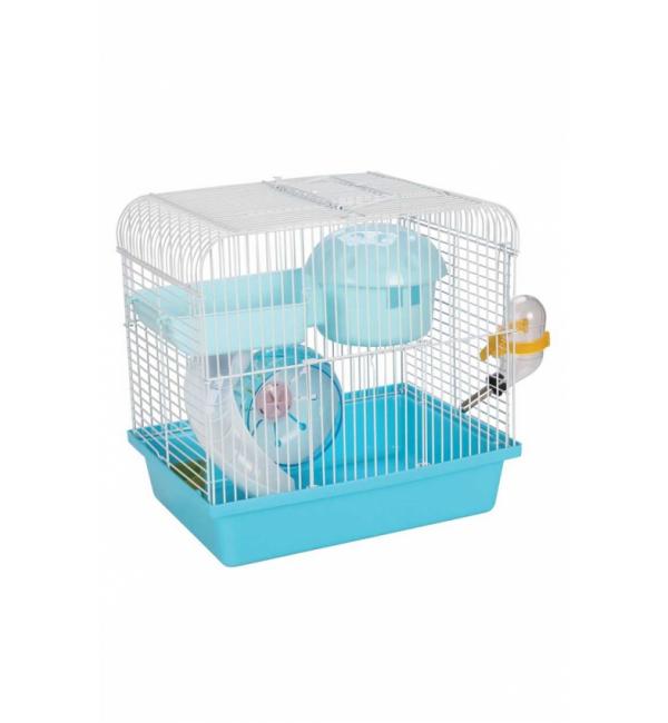 Клетка для грызунов Panama Pet бело-голубая РР-50627 (167)