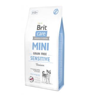 Беззерновой корм Brit Care MINI GF для мини-пород с чувствительным пищеварением (2 кг)