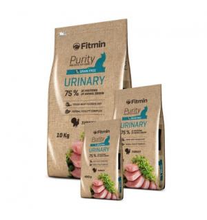 Беззерновой корм Fitmin Cat Purity Urinary для взрослых кошек для поддержания функции мочевой системы (1,5 кг)