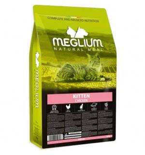 Корм для котят Meglium Cat Kitten, курица, 10 кг