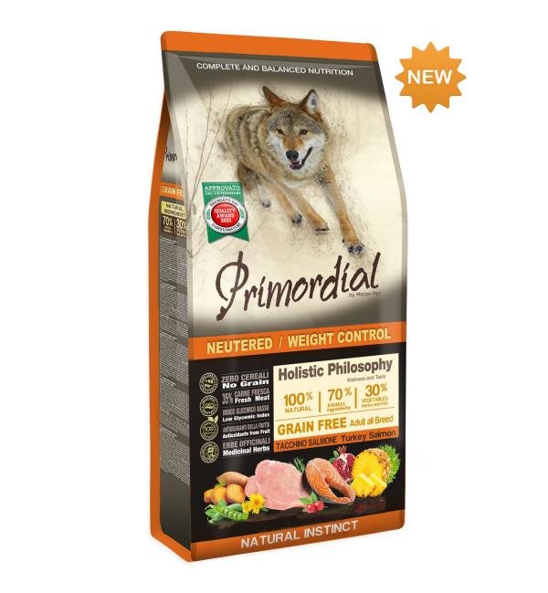 Сухой корм для собак Primordial Dog Adult Neutered Weight / MSP7912 (12кг)