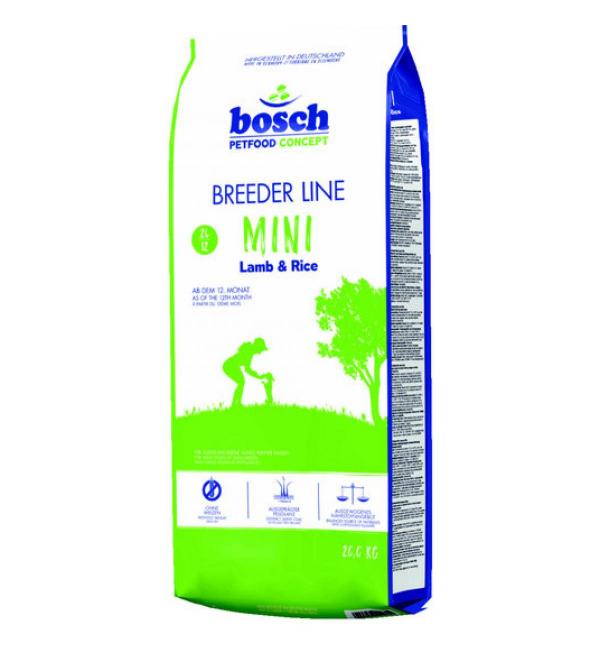 Сухой корм Bosch Breeder Mini (Бош Бридер Мини) Ягненок с Рисом 20кг