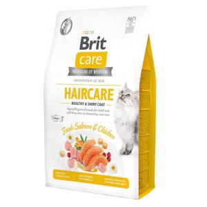 Сухой корм Brit Care для кошек, для ухода за кожей и шерстью (2 кг)