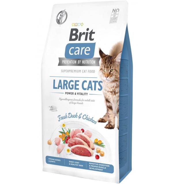 Сухой корм Brit Care для кошек крупных пород (2 кг)