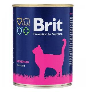 Консервы Brit для котят, ягненок (0,34 кг)