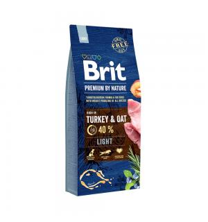 Сухой корм Brit by Nature для взрослых собак с избыточным весом (15 кг)