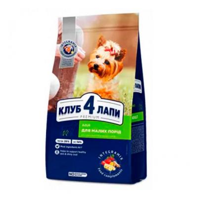 Сухой корм Club 4 Paws Премиум для взрослых собак малых пород (14 кг)