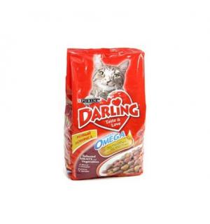 Сухой корм Darling для взрослых кошек, с мясом по-домашнему и овощами (2 кг)