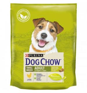 Сухой корм Dog Chow для взрослых собак мелких пород, с курицей (2,5 кг)