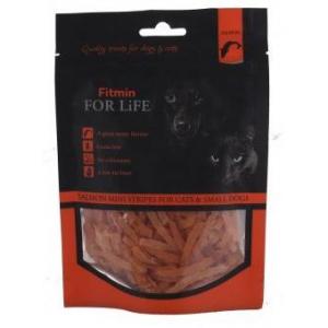 Лакомства для собак и кошек Fitmin For Life с лососем мини кольца (0,07 кг)