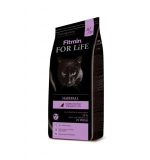 Сухой корм Fitmin For Life Hairball для взрослых длинношерстных кошек (1,8 кг)